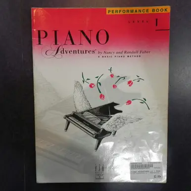Used *Other Brand PIANO ADVENTURES LV 1 PERFORMANCE Music Books and Videos Final Sale