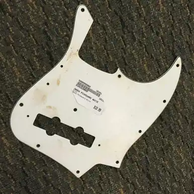 UsedJBASS PICKGUARD WHITE | Accessories - Guitars Affordable