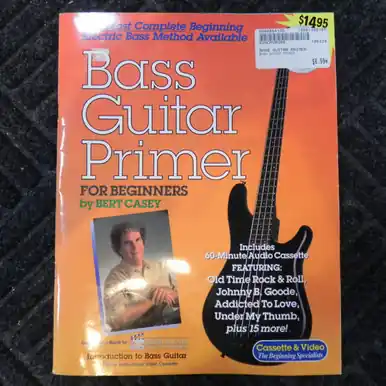 Money Back Guarantee Used *Other Brand BASS GUITAR PRIMER Music Books and Videos