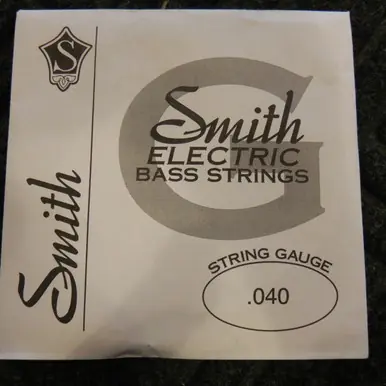 Instant Buy Used *Other Brand SMITH .040 BASS STRING Accessories - Guitar Strings