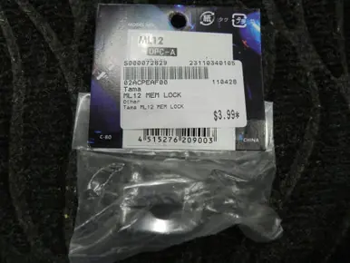 While Supplies Last Used Tama ML12 MEM LOCK Accessories - Percussion