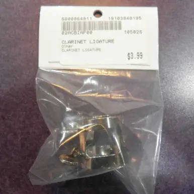 Latest Used *Other Brand CLARINET LIGATURE Accessories - Band Instruments