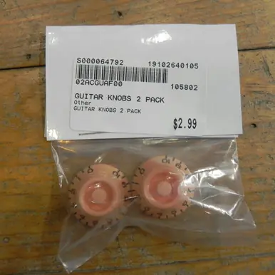 Used *Other Brand GUITAR KNOBS 2 PACK Accessories - Guitars Bargain