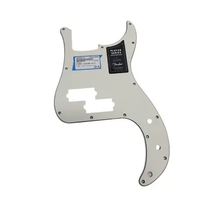 Exclusive Offer Used Fender P BASS PICKGUARD WHITE Accessories - Guitars