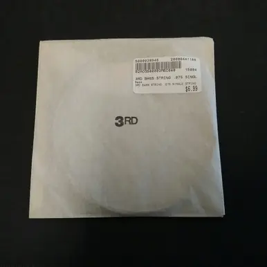 Used *Other Brand 3RD BASS STRING .075 SINGLE STRING Accessories - Guitar Strings Popular