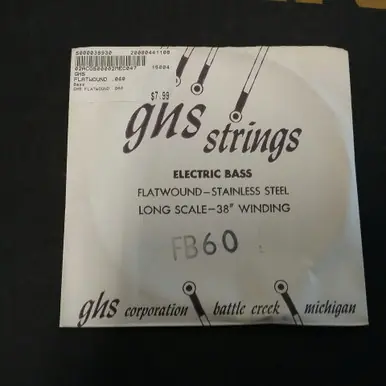 Latest Used GHS FLATWOUND .060 Accessories - Guitar Strings