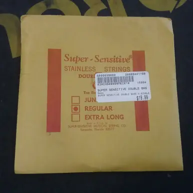 Low Price Used *Other Brand SUPER SENSITIVE DOUBLE BASS G SINGLE Accessories - Guitar Strings