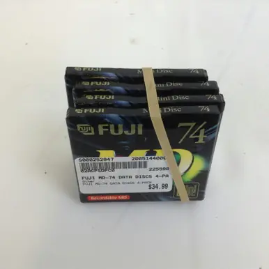 Used *Other Brand FUJI MD-74 DATA DISCS 4-PACK Accessories - Pro Sound Trusted Brand