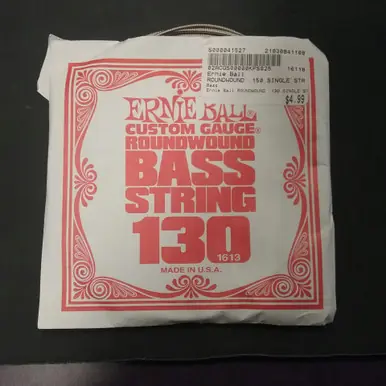 Used Ernie Ball ROUNDWOUND .150 SINGLE STRING Accessories - Guitar Strings Flash Sale