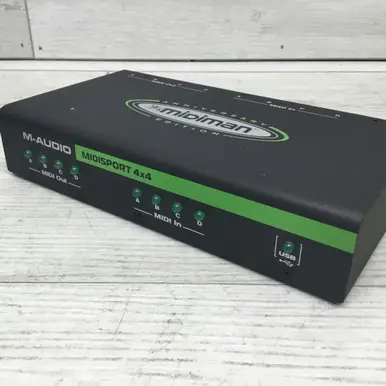 Limited Time Used M-Audio Midiman Midisport 4X4 Anniversary