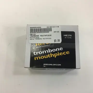 Used Herco TROMBONE MOUTHPIECE Accessories - Band Instruments Reduced Price