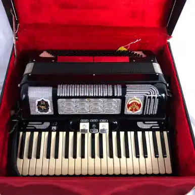 New Arrival Used CASTIGLIONE ACCORDIAN W/ CASE Accordion