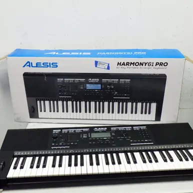 Editor’s Pick Used Alesis HARMONY 61 PRO W POWER 61-Key Keyboard 61-Key