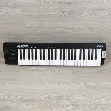 Used Alesis Q49 USB/MIDI CONTROLLER 49-Key Controller 49-Key Must Have