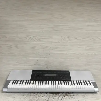 Used Casio WK-220 W/AC 76-Key Keyboard 76-key Flash Sale