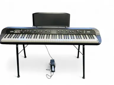 Crafted Used Korg SV-1 88 KEY W/STAND Vintage 88-KeyKeyboard 88-key