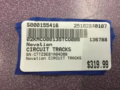 Used Novation CIRCUIT TRACKS Pad Controller Pad Holiday Sale