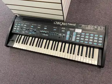 Direct From Manufacturer Used Fender RHODES CHROMA POLARIS II Vintage 61-Key Synthesizer 61-Key