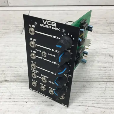 Shop Now Used BLACET 2200 VCA QUAD MIX FRAC MODULE Modular Synthesizer Rackmount