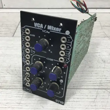 Used PAIA 9710 VCA MIXER Modular Synthesizer Rackmount Free Returns