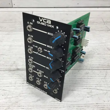 Buy Today Used BLACET 2200 VCA QUAD MIX FRAC MODULE Modular Synthesizer Rackmount