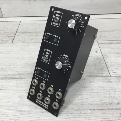 Used SYNTHESIS TECH MOTM-700 DUAL VCA ROUTER Modular Synthesizer Rackmount Latest