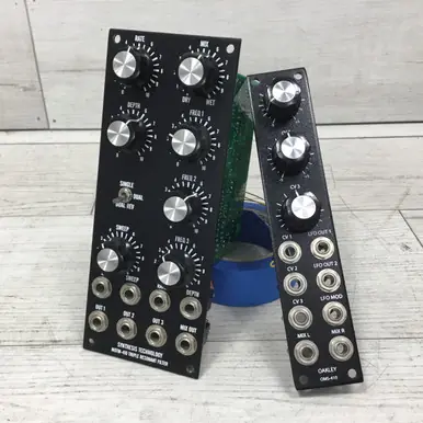 Secure Checkout Used SYNTHESIS TECH. MOTM-410 TRIPLE RESONANT Modular Synthesizer Rackmount
