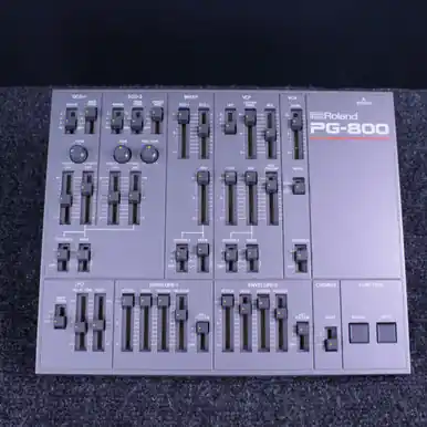 Used Roland PG-800 CONTROLLER W/ BAG Vintage Compact Synthesizer Compact Order Now