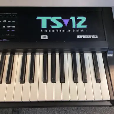 Used Ensoniq TS-12 LOW BATTERY 76-Key Synthesizer 76-key Grab Now