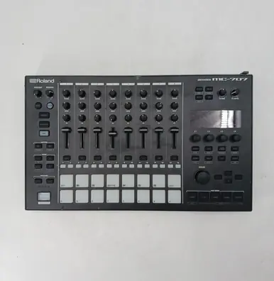 Used Roland MC-707 GROOVEBOX Compact Synthesizer Compact Save Now