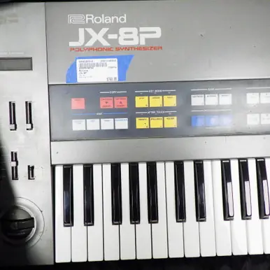 Handmade Used Roland JX-8P 61-Key Synthesizer 61-Key
