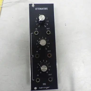 Used Behringer 995 ATTENUATOR Modular Synthesizer Rackmount Buy Today
