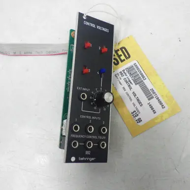 Used Behringer 992 CONTROL VOLTAGES Modular Synthesizer Rackmount Budget