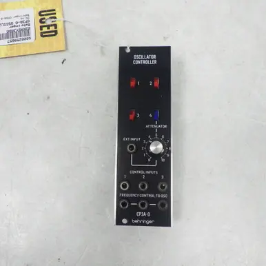 Certified Used Behringer CP3A-O OSCILLATOR Modular Synthesizer Rackmount