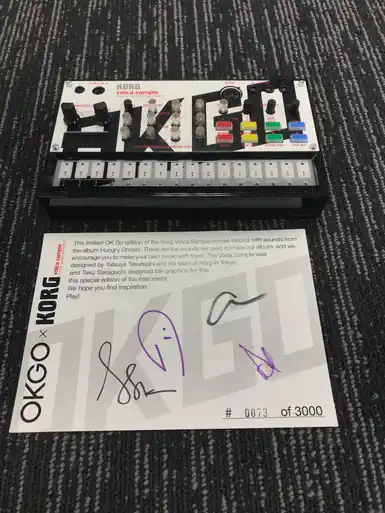 Used Korg VOLCA SAMPLE OKGO SPEC EDITION Compact Synthesizer Compact Wholesale