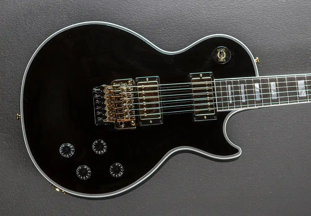 Les Paul Axcess Custom w/Ebony Fingerboard Floyd Rose Gloss - Ebony– Dave's Guitar Shop Viral