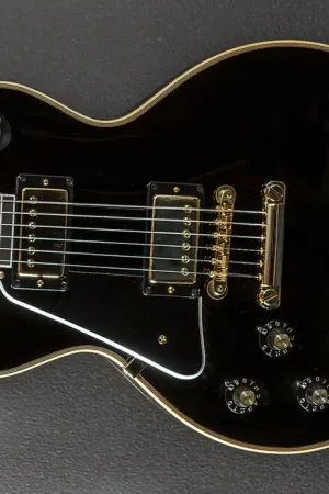 1968 Les Paul Custom Reissue Left Hand - Ebony– Dave's Guitar Shop While Supplies Last