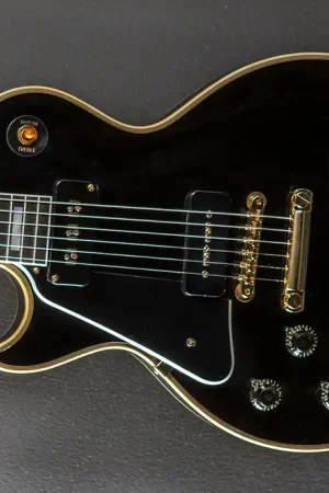 1954 Les Paul Custom Staple Pickup Reissue Left Hand - VOS Ebony– Dave's Guitar Shop Deal