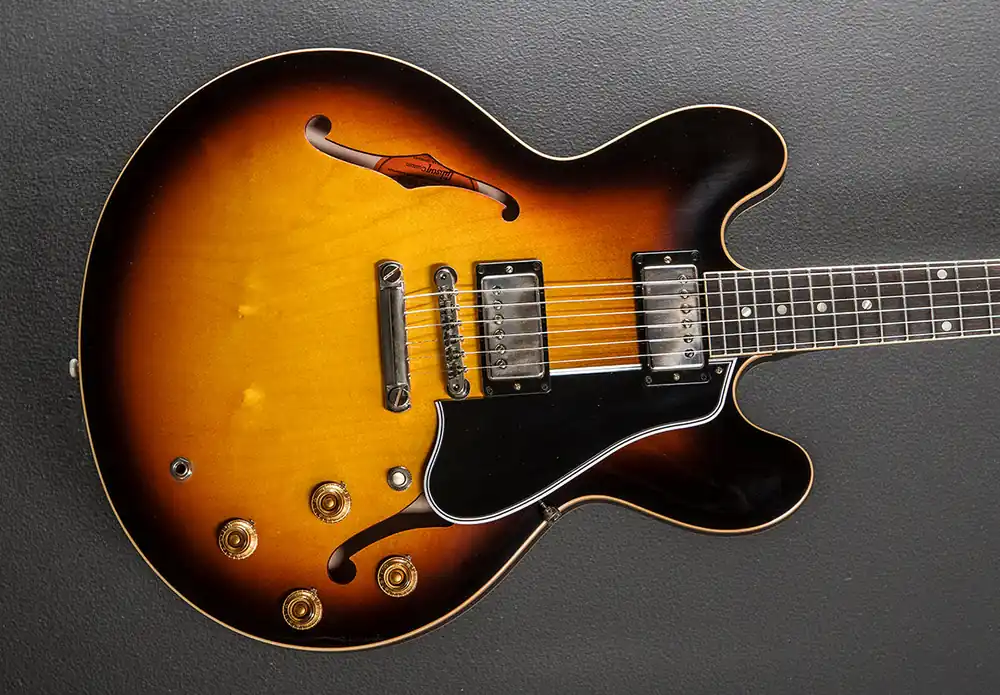 Warranty Included 1959 ES-335 Reissue - Vintage Burst– Dave's Guitar Shop
