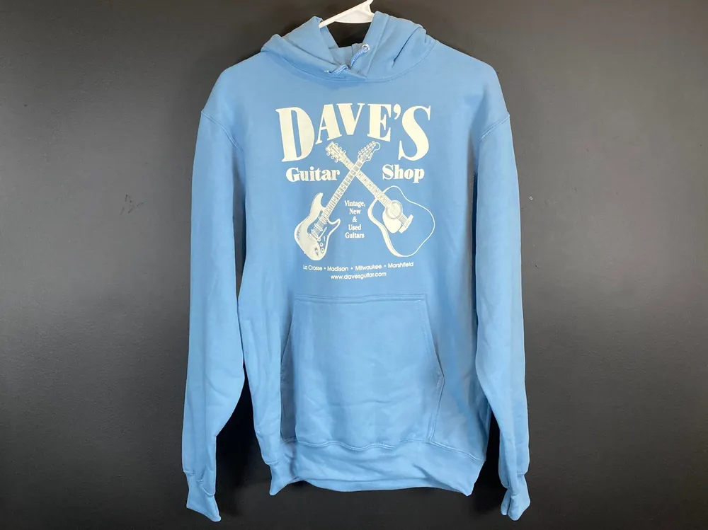 Holiday Sale Original Hoodie - Tundra Blue– Dave's Guitar Shop