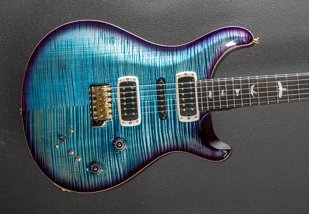 Seasonal Sale Modern Eagle V Wood Library Limited - Aquableux Purple Burst w/Brazili– Dave's Guitar Shop
