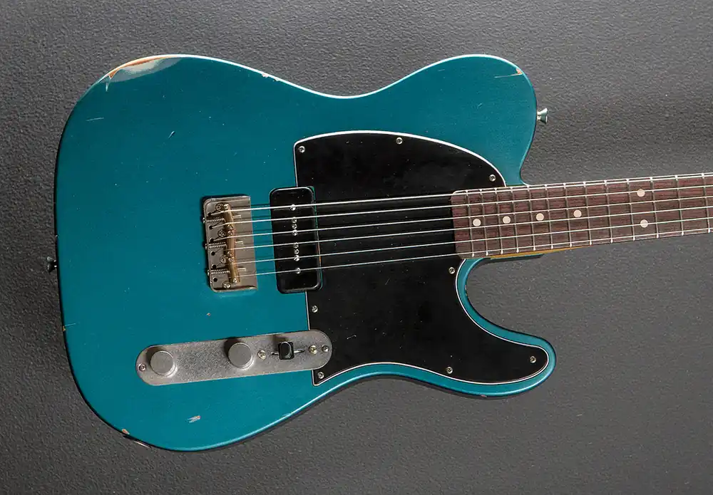 E1 P-90 - Ocean Turquoise Metallic– Dave's Guitar Shop Final Sale