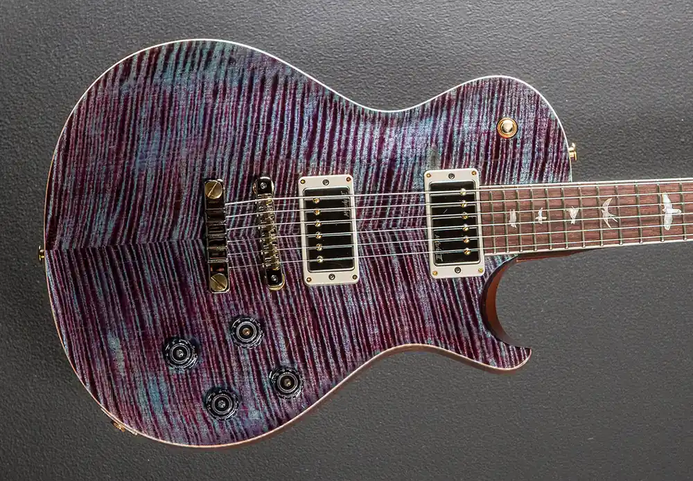 While Supplies Last McCarty 594 Singlecut Wood Library Limited - Violet w/Brazilian– Dave's Guitar Shop