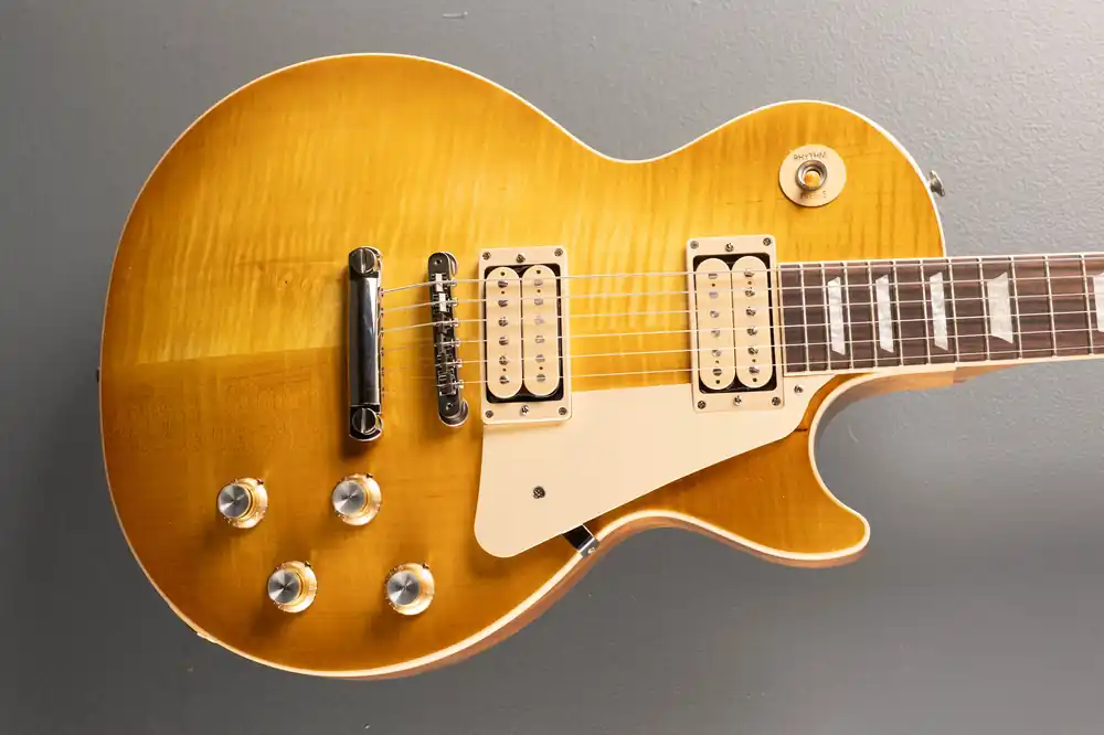 Les Paul Standard 60's Double Trouble - Vintage Honey Burst– Dave's Guitar Shop Final Sale