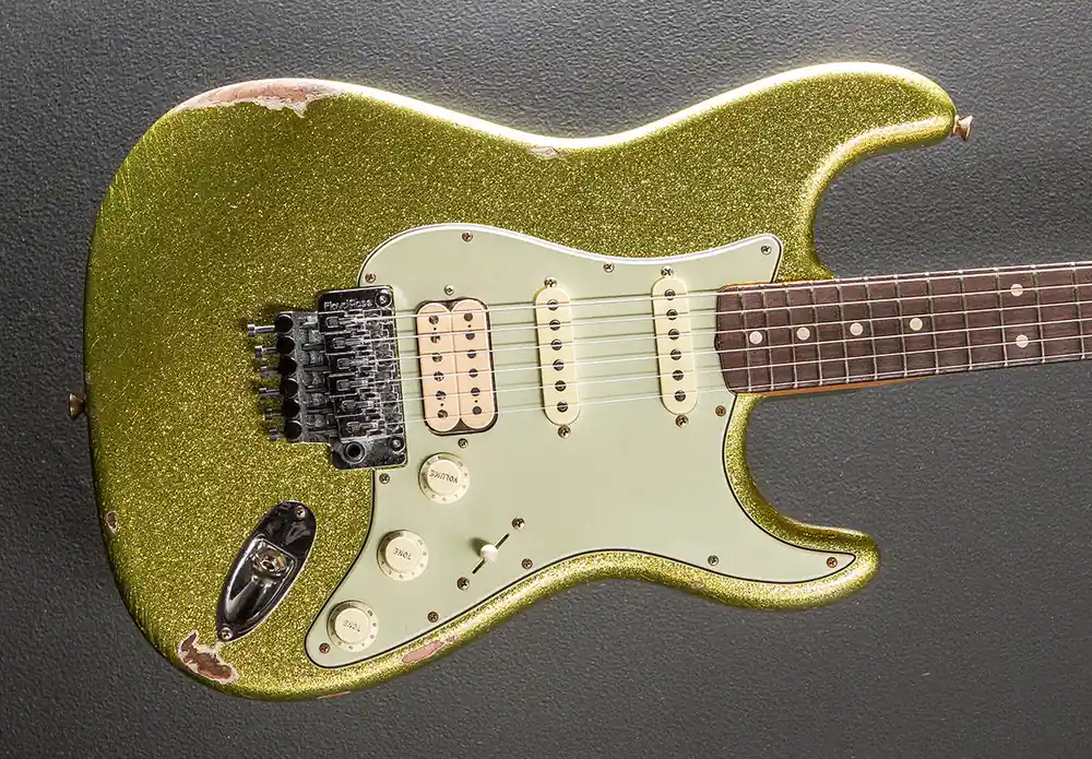 Free Returns Used 1960 Relic HSS Strat w/Floyd Rose '24– Dave's Guitar Shop