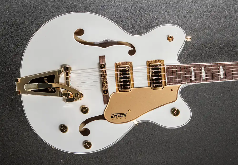 G5422TG Electromatic Classic Hollow Body Double Cut w/Bigsby - Snowcre– Dave's Guitar Shop Wholesale