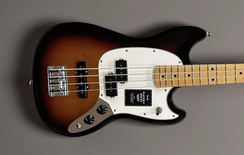 Viral Player II Mustang Bass PJ - 3 Color Sunburst w/Maple– Dave's Guitar Shop