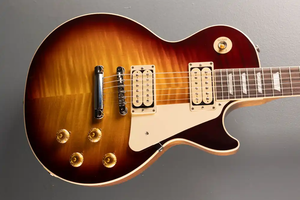 Les Paul Standard 50's Double Trouble - Vintage Bourbon Burst– Dave's Guitar Shop Discount