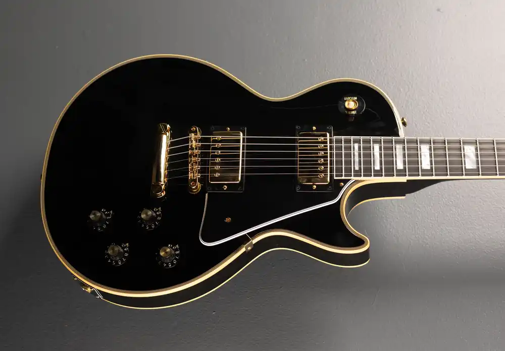 Hot Picks 1968 Les Paul Custom Reissue - Ebony– Dave's Guitar Shop