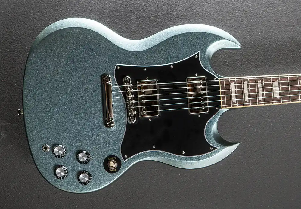 Buy Today "Inspired by Gibson Collection" SG Standard - Pelham Blue– Dave's Guitar Shop